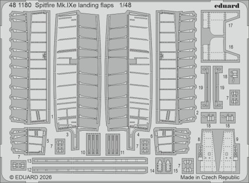 Przejdź do produktu Eduard 481180 - 1:48 Spitfire Mk.IXe landing flaps