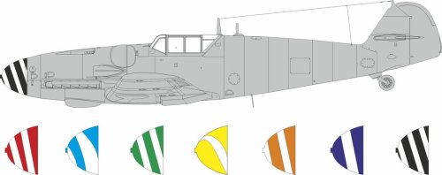 Przejdź do produktu Eduard LX012 - 1:24 Bf 109G-5/6 spinner spirals