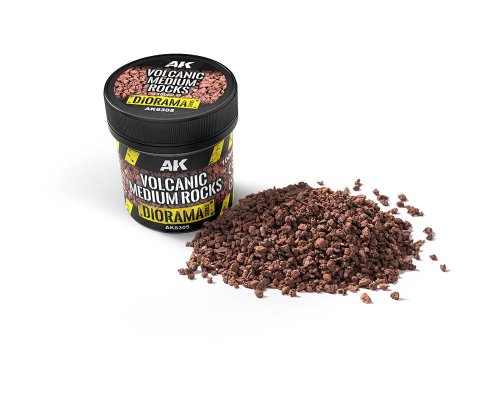Przejdź do produktu AK Interactive 8305 - Średnie skały wulkaniczne do makiet 100 ml