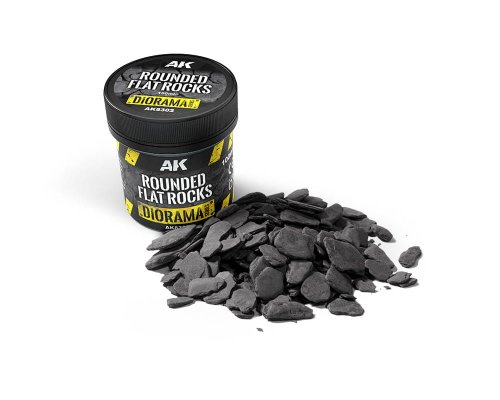 Przejdź do produktu AK Interactive 8302 - Zaokrąglone płaskie skały do makiet 100 ml