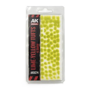 AK Interactive 8274 - Kępki trawy limonkowo żółte 4,5 mm Fantasy Tufts