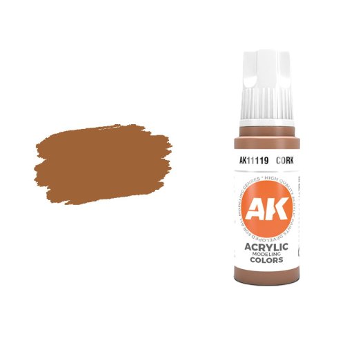 Przejdź do produktu AK Interactive 11119 - Farba akrylowa Cork 17ml