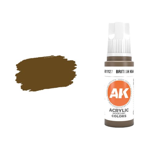 Przejdź do produktu AK Interactive 11127 - Farba akrylowa British Khaki 17ml