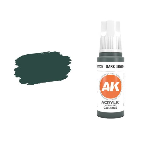 Przejdź do produktu AK Interactive 11133 - Farba akrylowa Dark Green-Grey 17ml