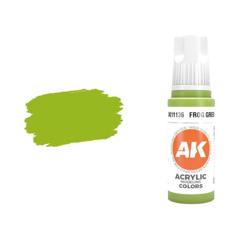 Przejdź do produktu AK Interactive 11136 - Farba akrylowa Frog Green 17ml