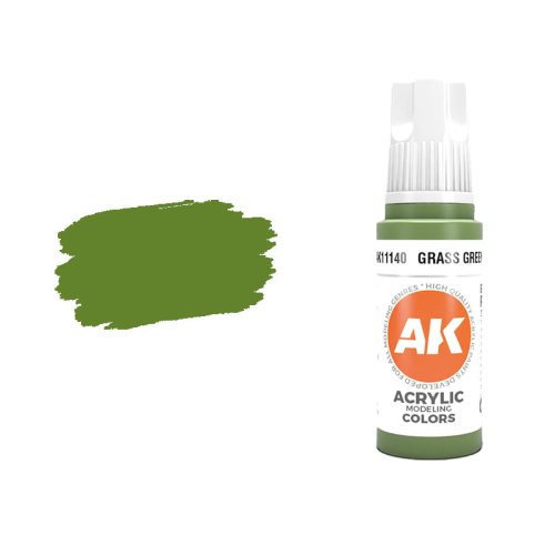 Przejdź do produktu AK Interactive 11140 - Farba akrylowa Grass Green 17ml