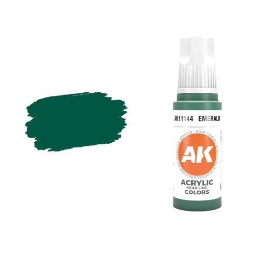 Przejdź do produktu AK Interactive 11144 - Farba akrylowa Emerald 17ml