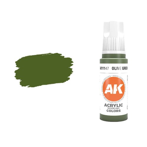 Przejdź do produktu AK Interactive 11147 - Farba akrylowa Olive Green 17ml