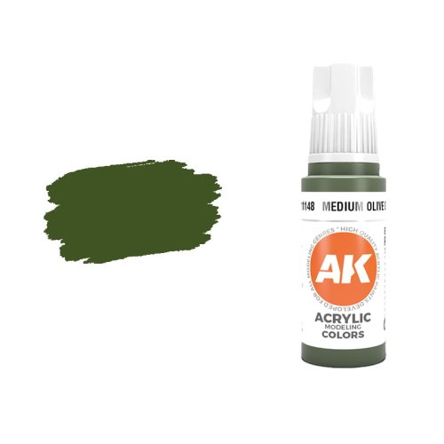 Przejdź do produktu AK Interactive 11148 - Farba akrylowa Medium Olive Green 17ml