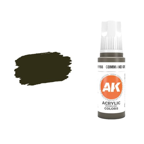 Przejdź do produktu AK Interactive 11155 - Farba akrylowa Command Green 17ml