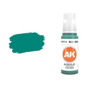 AK Interactive 11169 - Farba akrylowa Blue-Green 17ml