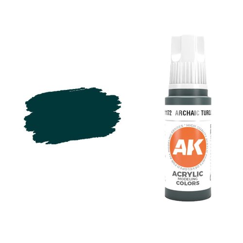 Przejdź do produktu AK Interactive 11172 - Farba akrylowa Archaic Turquoise 17ml