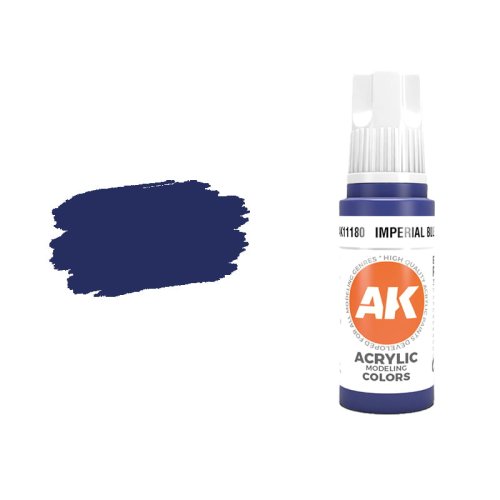 Przejdź do produktu AK Interactive 11180 - Farba akrylowa Imperial Blue 17ml