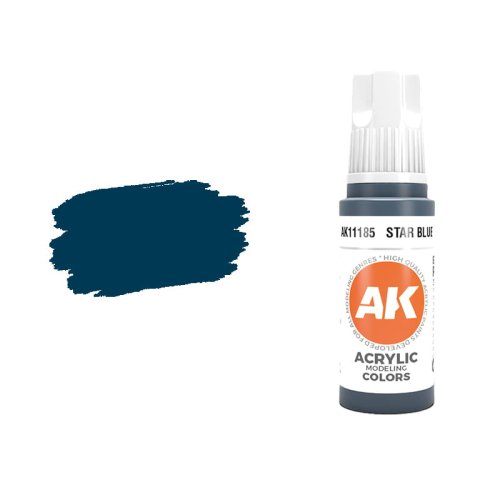 Przejdź do produktu AK Interactive 11185 - Farba akrylowa Star Blue 17ml