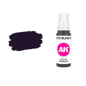 AK Interactive 11270 - Farba akrylowa Black Purple Color Punch 17ml