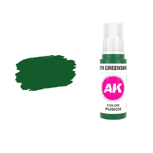 Przejdź do produktu AK Interactive 11274 - Farba akrylowa Greenskin Color Punch 17ml