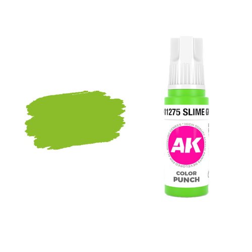 Przejdź do produktu AK Interactive 11275 - Farba akrylowa Slime Green Color Punch 17ml