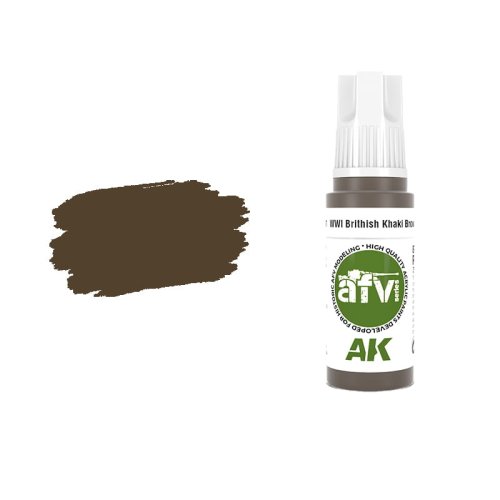 Przejdź do produktu AK Interactive 11301 - Farba akrylowa WWI British Khaki Brown Base 17ml