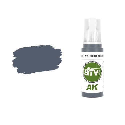Przejdź do produktu AK Interactive 11303 - Farba akrylowa WWI French Artillery Grey 17ml
