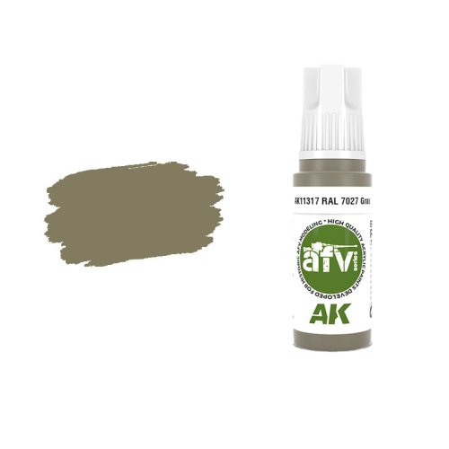 Przejdź do produktu AK Interactive 11317 - Farba akrylowa RAL 7027 Grau 17ml