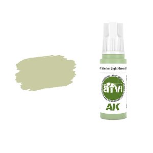 AK Interactive 11345 - Farba akrylowa APC Interior Light Green FS24533 17ml