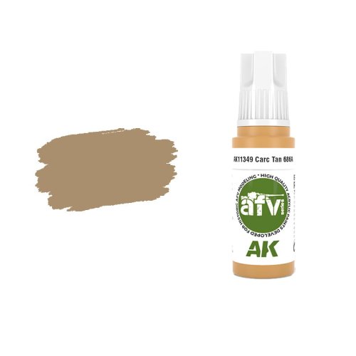 Przejdź do produktu AK Interactive 11349 - Farba akrylowa Carc Tan 686A FS33446 17ml