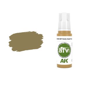 AK Interactive 11354 - Farba akrylowa IDF Early Sand Yellow 17ml