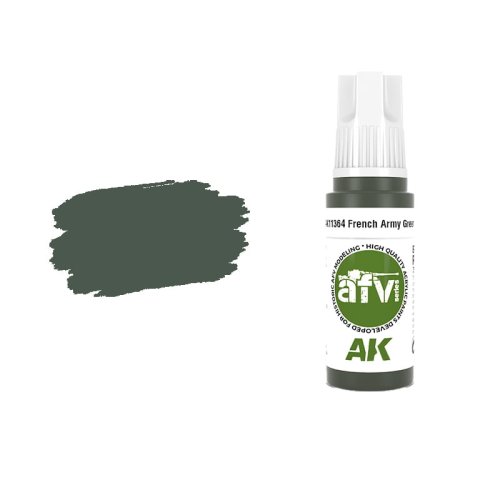 Przejdź do produktu AK Interactive 11364 - Farba akrylowa French Army Green 17ml