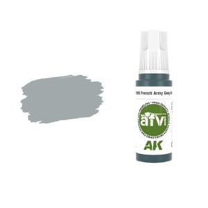 AK Interactive 11365 - Farba akrylowa French Army Grey-Blue 17ml