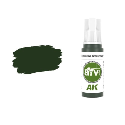 Przejdź do produktu AK Interactive 11371 - Farba akrylowa Protective Green 1920s-1930s 17ml