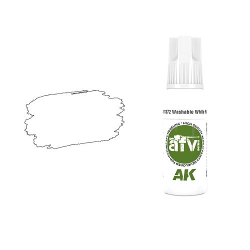 Przejdź do produktu AK Interactive 11372 - Farba akrylowa Washable White Paint 17ml