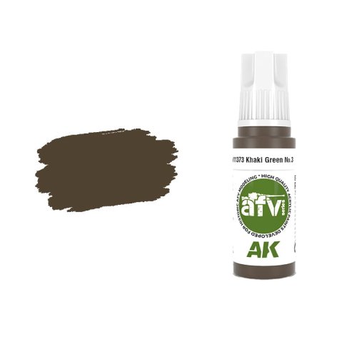 Przejdź do produktu AK Interactive 11373 - Farba akrylowa Khaki Green No.3 17ml