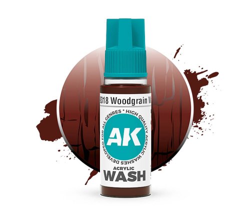 Przejdź do produktu AK Interactive 19318 - Wash akrylowy Woodgrain 18 ml
