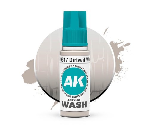 Przejdź do produktu AK Interactive 19317 - Wash akrylowy Dirtveil 18 ml