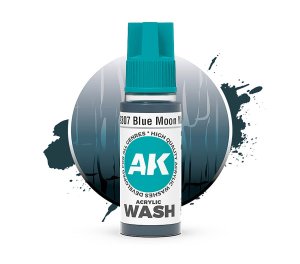 AK Interactive 19307 - Wash akrylowy Blue Moon 18 ml