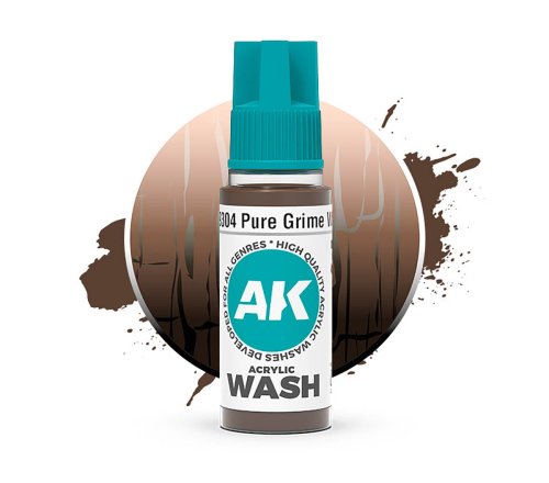 Przejdź do produktu AK Interactive 19304 - Wash akrylowy Pure Grime 18 ml