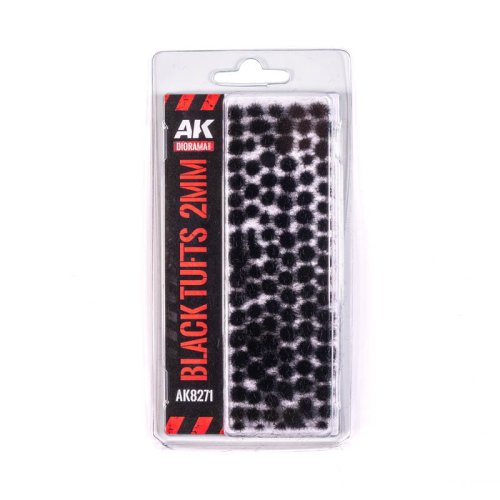 Przejdź do produktu AK Interactive 8271 - Kępki trawy czarne 2 mm Fantasy Tufts