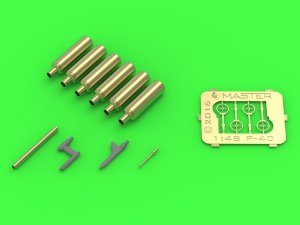 MASTER AM-48-137 - 1:48 Curtiss P-40 E-N osłony km, celownik i rurka Pitota