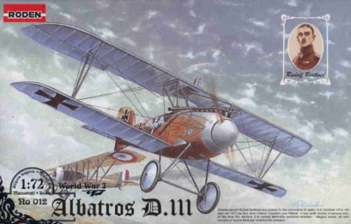 Przejdź do produktu RODEN 012 - 1:72 Albatros D.III