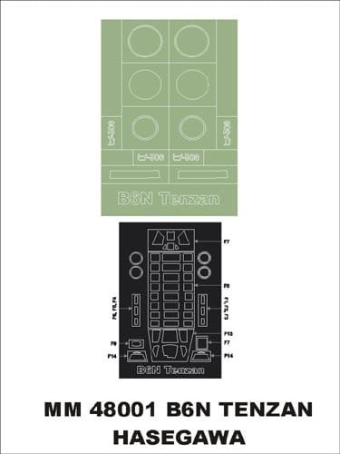 Przejdź do produktu MONTEX MM48001 - 1:48 B6N Tenzan