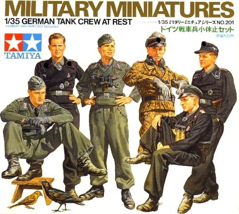 Przejdź do produktu TAMIYA 35201 - 1:35 German Tank Crew at Rest