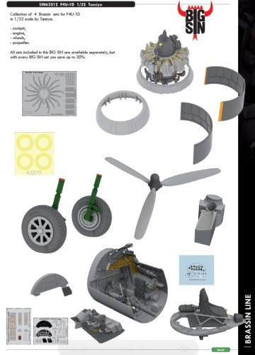 Przejdź do produktu EDUARD SIN63212 - 1:32 F4U-1D