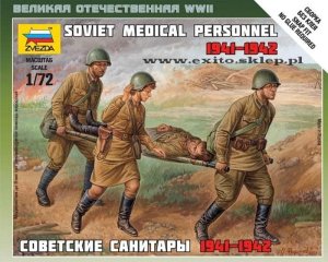 ZVEZDA 6152 - 1:72 Soviet Medical Personnel 1941-42