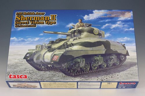 Przejdź do produktu ASUKA (TASCA) 35014 - 1:35 British Army Sherman II Direct Version Type El Alamein 1942