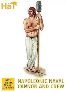 HAT 8311 - 1:72 Napoleonic Naval Cannon and Crew