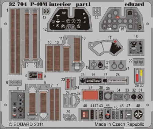 Przejdź do produktu EDUARD 32704 - 1:32 P-40M interior S.A.