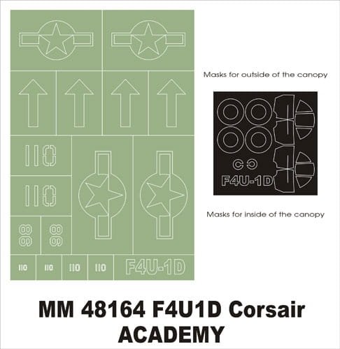 Przejdź do produktu MONTEX MM48164 - 1:48 F4U1D Corsair