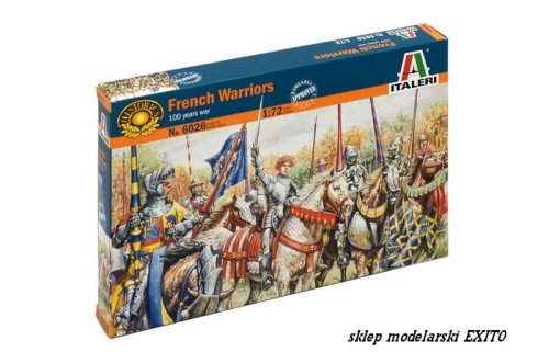 Przejdź do produktu ITALERI 6026 - 1:72 French Warriors - 100 years war