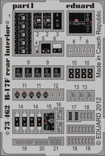 Przejdź do produktu EDUARD 73462 - 1:72 B-17F rear interior