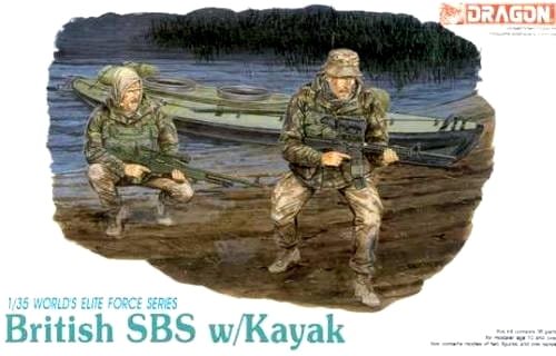 Przejdź do produktu DRAGON 3023 - 1:35 British SBS w/Kayak